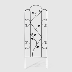 Решётка для сада Lvchen железо чёрный 40x120cm