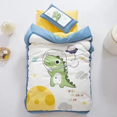 Комплект детского постельного белья Wonne Traum стандарт "Dino" для малышей