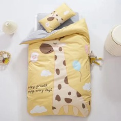 Комплект детского постельного белья Wonne Traum стандарт "Giraffe" для малышей
