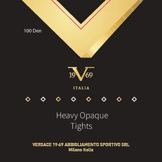 Колготки 19V69 HEAVY OPAQUE 100 DEN Чёрный