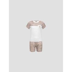 Пижама для мальчиков Kids by togas Сафари бежевый 140-146 см