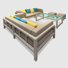 Комплект мебели Ns Rattan Monte Carlo 5 предметов