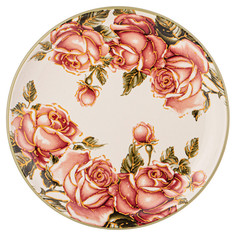 Тарелки тарелка AGNESS Корейская роза 26см обеденная керамика
