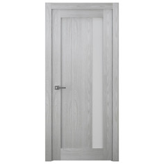 Двери межкомнатные полотно дверное BELWOODDOORS Челси-2 Ясень рибейра стекло 200х70см