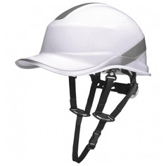 Каски, шлемы, щитки защитные каска защитная DELTA PLUS Baseball diamond V up из ABS с храповым механизмом белая