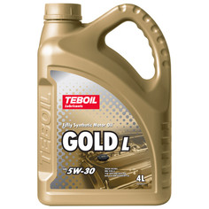 Масла для четырехтактных двигателей синтетические масло синтетическое TEBOIL Gold L 5W30 4л