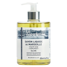 LA CORVETTE Мыло жидкое из Марселя для тела Олива Marseille Olive Liquid Soap