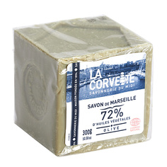 Мыло твердое LA CORVETTE Мыло традиционное марсельское Оливковое Savon de Marseille Olive