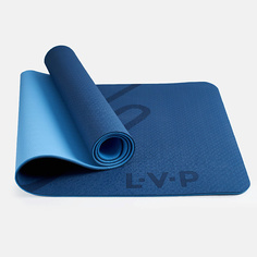 Коврик для фитнеса L-V-P Коврик для йоги и фитнеса двухслойный