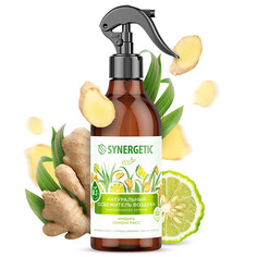 Ароматы для дома SYNERGETIC Ароматический освежитель воздуха Имбирь и лемонграсс на водной основе, нейтрализатор 380