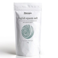 Соль для ванны MARESPA Английская соль для ванн с магнием EPSOM (Эпсом) с натуральным маслом эвкалипта 2000