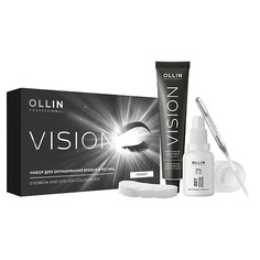 Набор средств для бровей OLLIN PROFESSIONAL Набор Vision для окрашивания бровей и ресниц