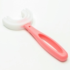 Зубная щетка КРОШКА Я Детская зубная щётка-прорезыватель U-образная для малышей от 3 месяцев