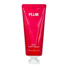 PS.LAB Крем для ног смягчающий с мочевиной и экстрактом розы Rose Foot Cream