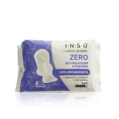 Прокладки гигиенические INSO Прокладки с анионовым слоем Zero Super 8