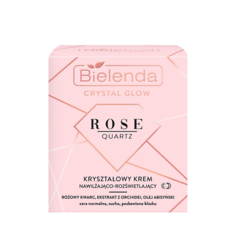 Крем для лица BIELENDA Увлажняющий крем CRYSTAL GLOW ROSE QUARTZ 50.0