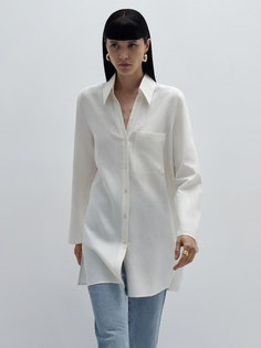 Рубашка оверсайз из натурального льна Charuel