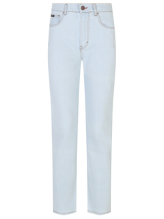Джинсы хлопковые Moms Slim Stretch Sky Blue Blcv