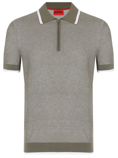 Поло Regular Fit хлопковое Hugo