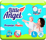 Подгузники-трусики Little Angel Premier 4/L (8-10 кг) 24 шт.