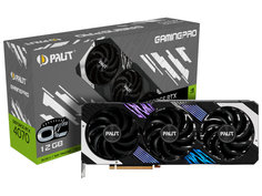 Видеокарта Palit RTX 4070 Gaming Pro OC 12GB 2310Mhz PCI-E 4.0 12288Mb 21000Mhz 192 bit HDMI 3xDP NED4070H19K9-1043A