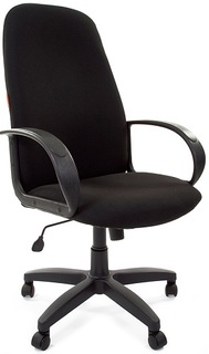 Кресло офисное Chairman 279 Chairman 6014728 черное (C-3), ткань, до 120 кг