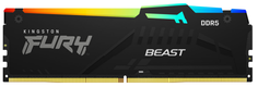 Модуль памяти DDR5 32GB (2*16GB) Kingston FURY KF560C40BBAK2-32 Beast RGB 6000MHz CL40 1RX8 1.35V 16Gbit