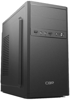 Корпус mATX CBR RD873 БП PSU-ATX400-12EC 400W 2*USB 2.0, audio, кабель питания 1.2м, black