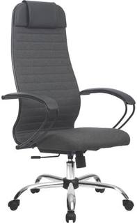 Кресло офисное Metta 27(MPRU) подл.130/осн.003, тёмно-серое Метта