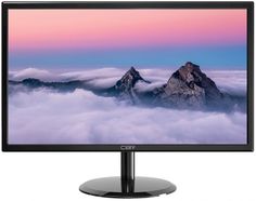 Монитор 21,5" CBR LCD-MF2202-OPC LCD VA, 1920x1080, 75Гц, VGA, HDMI, внутренний БП, черный, кабели HDMI, VGA 1.5м в комплекте