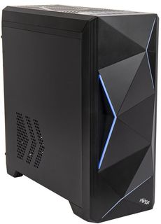 Корпус mATX HIPER A68 черный, без БП, USB 3.0, 2*USB 2.0, audio