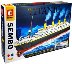 Конструктор Sembo "Titanic", модель 601187
