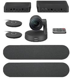 Система для видеоконференций Logitech Rally 960-001237 camera Ultra-HD, динамики 27дБ, микрофон от 90 до 16000 Гц