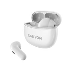 Наушники беспроводные Canyon TWS-5 CNS-TWS5W Bluetooth: 5.3, 20-20 кГц, 32 ОМ, 2*40 мАч, 500 мАч, US