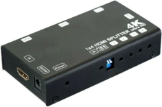 Разветвитель OSNOVO D-Hi1041 HDMI (1вх./4вых.), максимальное разрешение 4K2K(30Гц)