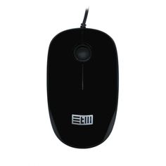 Мышь STM 106C 3 кн, 1000 DPI, 1.3м, черная