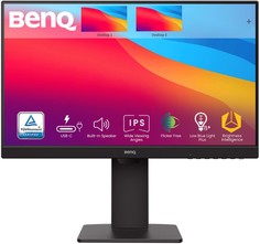 Монитор 23.8 BenQ BL2485TC 9H.LKMLB.QBE 1920x1080, IPS, 16:9, 5 ms, 75Hz, 250cd/m2, 1000:1, 178°/178°, HDMI , DP, DP (out), USB C, black