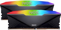 Модуль памяти DDR4 16GB (2*8GB) Apacer AH4U16G32C28YNBAA-2 NOX RGB PC4-25600 3200MHz CL16 1.35V