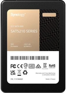 Накопитель SSD 2.5 Synology SAT5210-960G SAT5200 960GB SATA 6Gb/s 530/500MB/s IOPS 98K/67K 2194 TBW