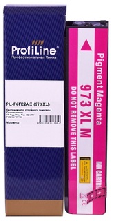 Картридж ProfiLine PL_F6T82AE_M струйный (№973XL) для принтеров HP PageWide Pro 452/477/P55250/P57750 с чернилами на пигментной основе Magenta 85,5 мл