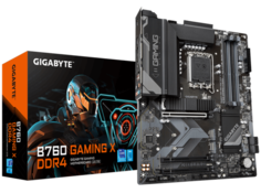 Материнская плата ATX GIGABYTE B760 GAMING X DDR4 (LGA1700, B760, 4*DDR4 (5333), 4*SATA 6G RAID, 3*M.2, 3*PCIE, 2.5Glan, HDMI, DP, 4*USB 3.2, 4*USB 2.