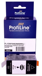 Картридж ProfiLine PL_CD975AE_BK струйный (№920XL) для принтеров HP OfficeJet-6000/6500/7000/7500 с чернилами на водной основе Black 32 мл