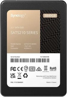 Накопитель SSD 2.5 Synology SAT5210-3840G SAT5200 3.84TB SATA 6Gb/s 530/500MB/s IOPS 98K/60K 8533 TBW