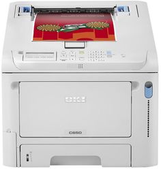 Принтер цветной светодиодный OKI C650dn 09006144 сетевой с дуплексом А4, 35 стр/мин