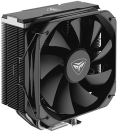 Кулер PCCooler K4 BK LGA115X/1200/1700/AM4/AM5 (TDP 230W, 130mm 4-pin PWM, 4 тепловые трубки 6мм, 400-1600RPM, 18-29dBa)