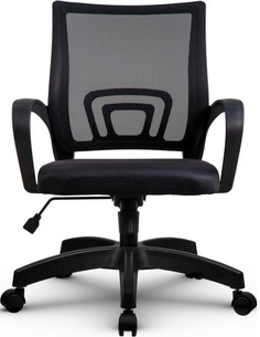 Кресло офисное Metta SU-CS-9 подл.106/осн.001, чёрное Метта