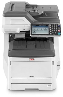 МФУ цветное OKI MC883dn 45850304 A4/A3 - 35/20 стр/мин (цвет/моно), CPU 800 MГц, 1200x1200, 6/XPS/PDF1.7/SIDM, дуплекс, HDD 250GB