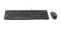 Клавиатура и мышь Logitech MK120 920-002589 104 клавиши, цвет черный, USB, RTL