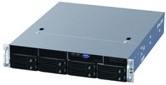 Корпус серверный 2U Ablecom CS-R25-07P 2U rackmount, ATX, Micro-ATX and Mini-ITX mb, 8x3.5+1/2 trays, single 550W CRPS PSU /  21"" depth chassis