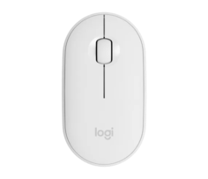 Мышь Wireless Logitech Pebble M350 910-005541 BT, white